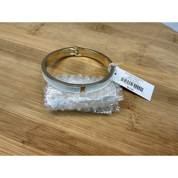 Banana Republic Cuff Cream/Gold Spring Open NWT - Picture 1 of 2